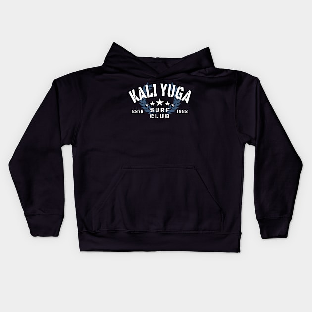 Kali Yuga Surf Club Kids Hoodie by ShirtFace